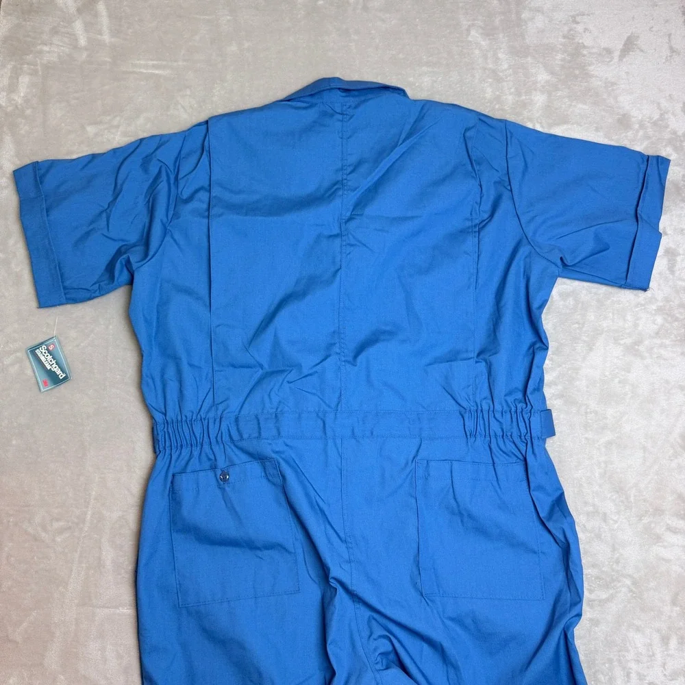 NOS VTG Bass Pro Shops Outdoor Jumpsuit Coveralls Men XXL 50-52 Short Sleeve NEW